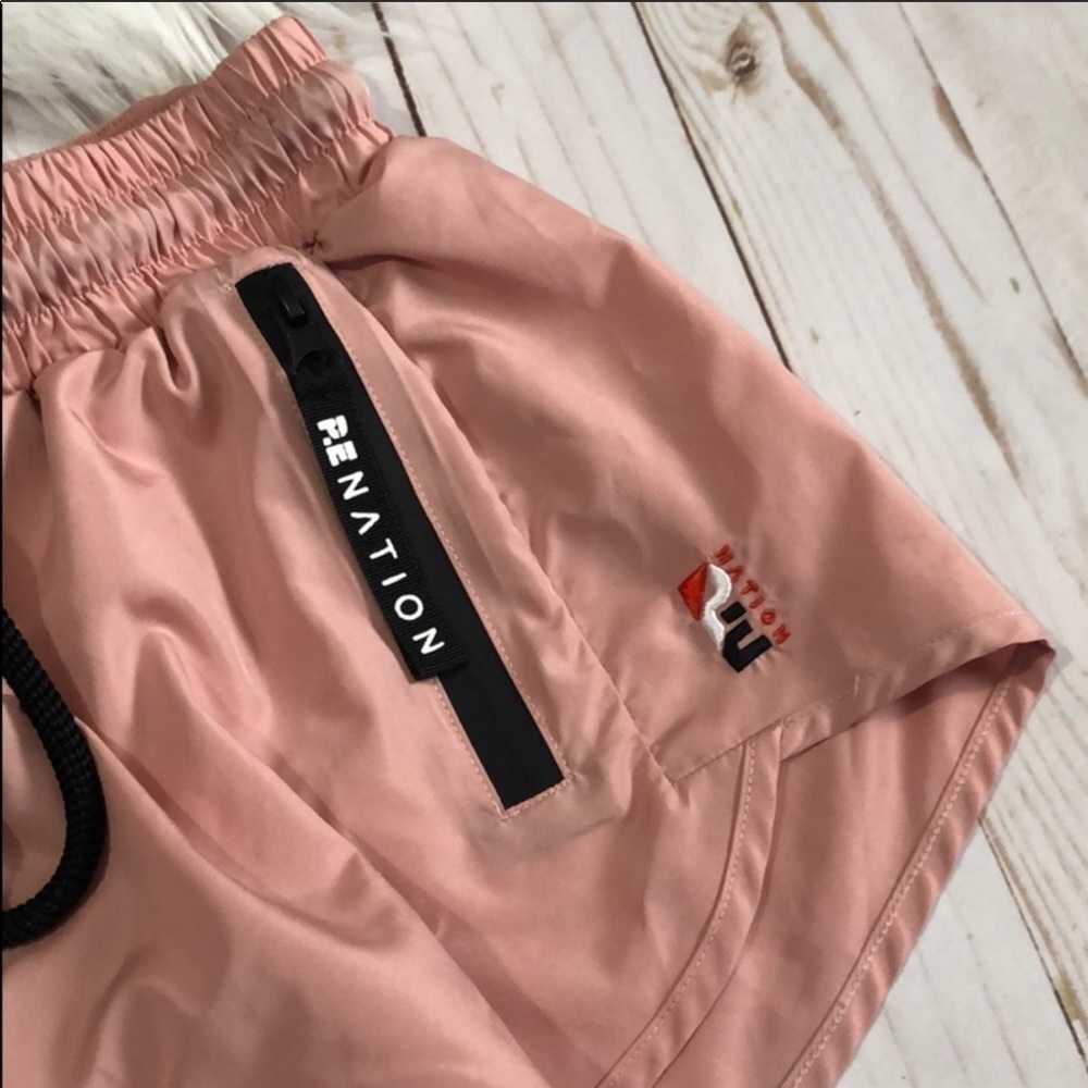 P.E Nation double drive short in rose dawn pink XS - Picture 4 of 11